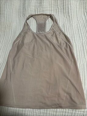 lululemon athletica Neutral Racerback mesh Workout Tank